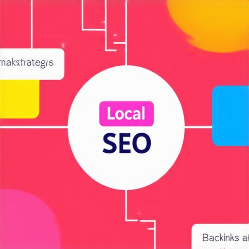 Advanced Local SEO Strategies Infographic Infographic showing key advanced local SEO tactics for small retailers.