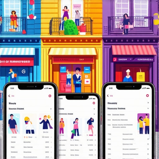 Community engaged with local shops via mobile searches