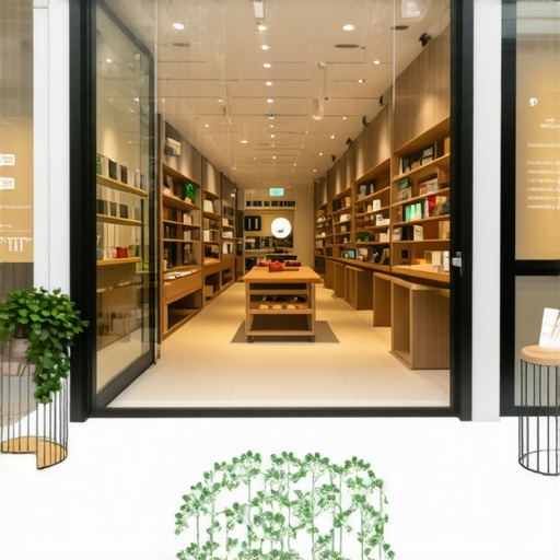 Immersive Visual Content for Local SEO Retail shop virtual tour with AR features enhancing customer engagement