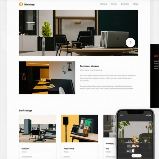Local Business Schema Optimization Website with schema markup and mobile optimization for local SEO