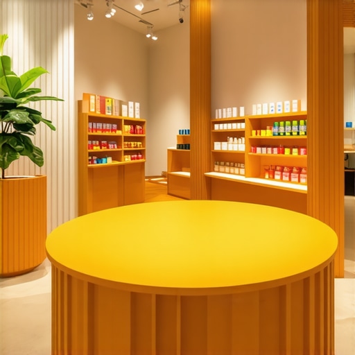 Small retail shop virtual tour displayed on a computer screen, showcasing immersive technology