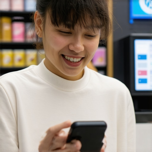 Voice Search Optimization in Local Business Customer using voice assistant device in a small shop for local SEO