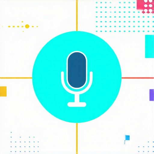 Voice Search and AI Optimization Strategy Infographic showing voice search queries and AI integration for local SEO