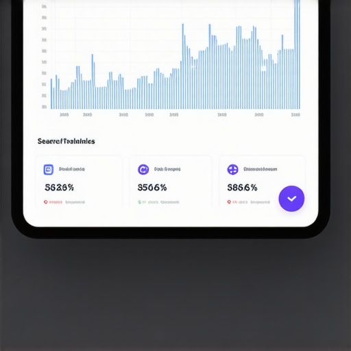 Screen displaying AI analytics interface with graphs and location data
