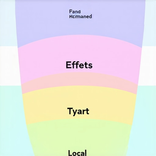 Infographic showing various schema markup types and their role in enhancing local search visibility.