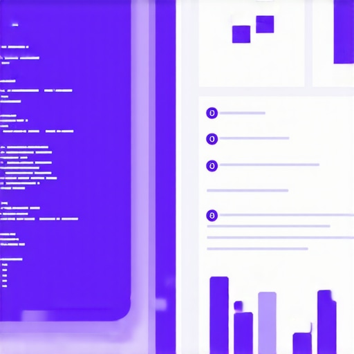 Visual representation of schema markup code dynamically updating on a business website interface