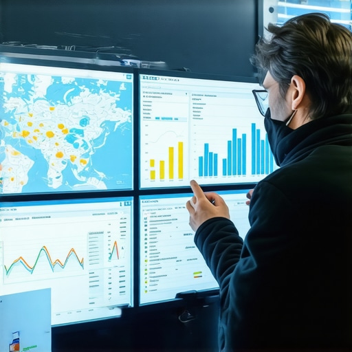 Data-Driven Local Optimization Tactics Shop owner utilizing advanced analytics for local SEO strategies.