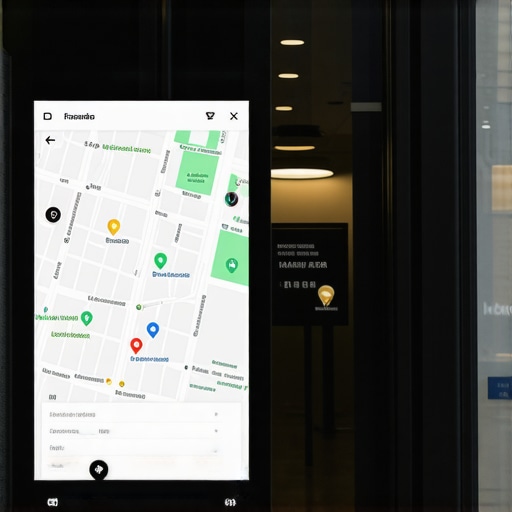 A small shop using augmented reality and map tech to attract local customers.