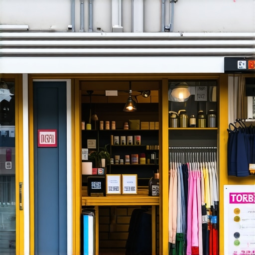 Small shop using digital marketing and SEO techniques to attract local customers.