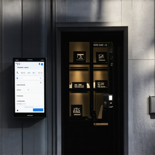 Small retail store utilizing augmented reality and digital marketing tools to boost local SEO.