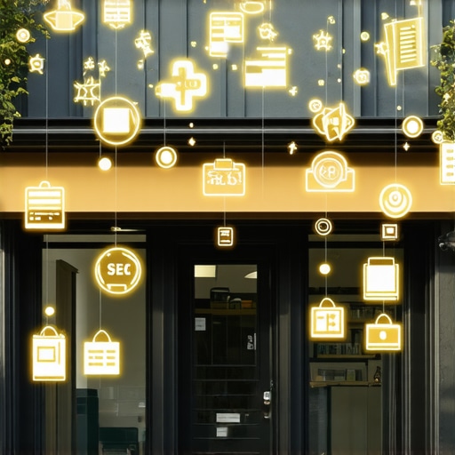 Representation of small local business integrating AI and digital marketing tactics for SEO in 2026.