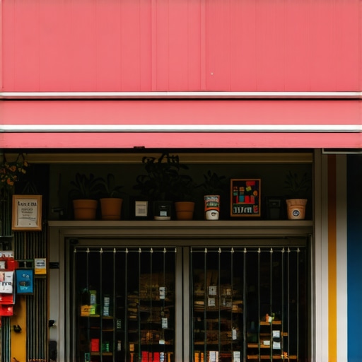 Retail shop engaging with local community to enhance search visibility