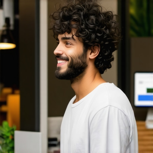 Small business owner enhancing local SEO through community involvement and Google profile optimization