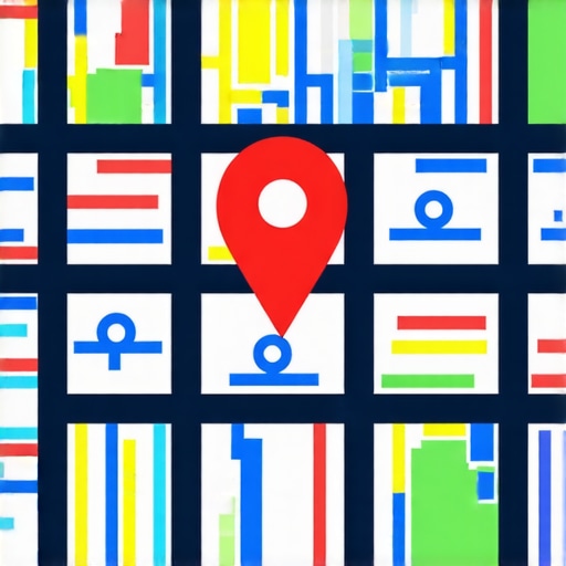 Business location surrounded by local neighborhood areas