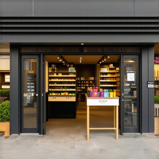 Small retail store actively engaging with neighborhood through events and digital marketing