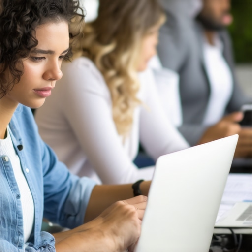 Small business owners reviewing digital analytics for local SEO strategy